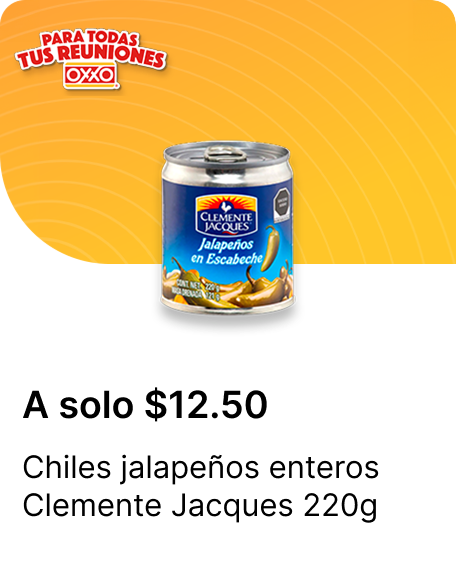 Chiles jalapenos enteros Clemente Jacques 220g