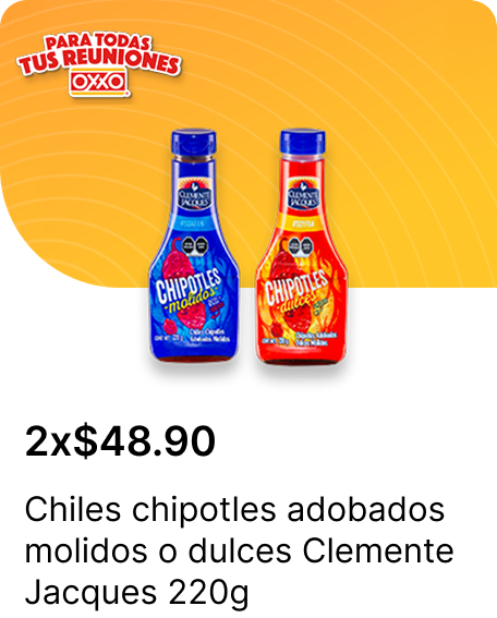 Chiles chipotles adobados molidos o dulces Clemente Jacques 220g