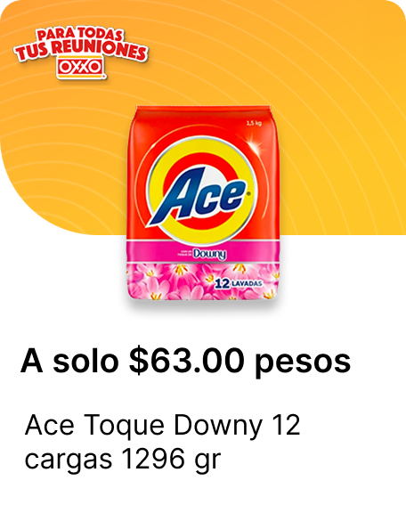 ACE TOQUE DOWNY 12 CARGAS 1296GR