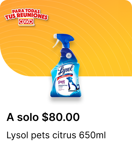 Lysol pets citrus 650ml