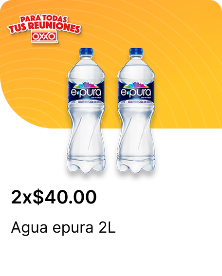Agua epura 2L