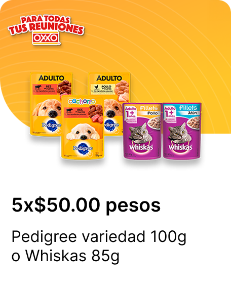 Pedrigre variedad 100g o Whiskas 85g 