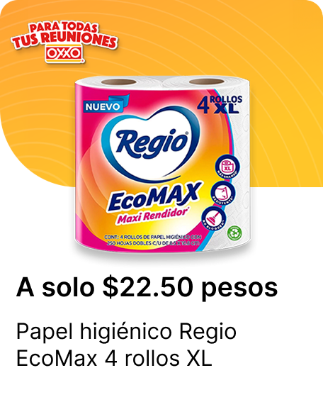 Papel higienico Regio EcoMax 4 rollos