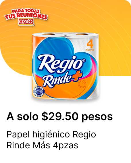Papel higienico Regio Rinde 4pzas