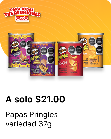 Papas Pringles variedad 37g