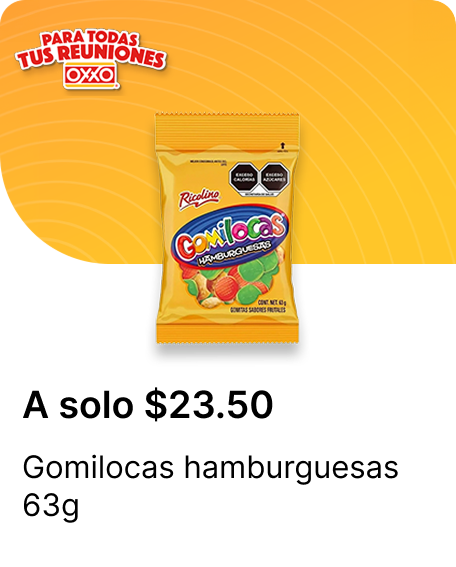 Gomilocas hamburguesas 63g