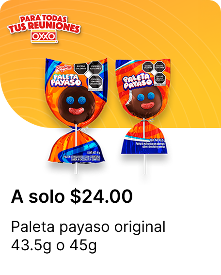 Paleta payaso original 43.5g o 45g 