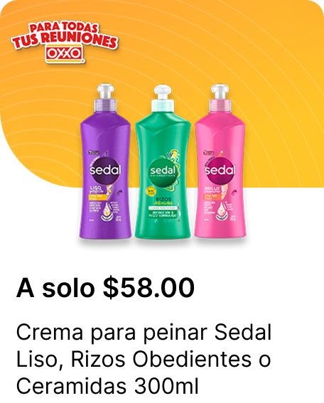 Crema para peinar Sedal Liso o Ceramidas o Rizos Obedientes 300ml