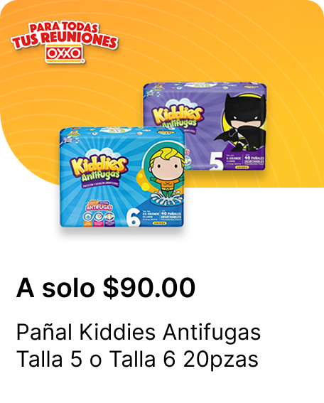 Panal Kiddies Antifugas Talla 5 o Talla 6 20pzas