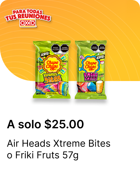 Air Heads Xtreme Bites o Friki Fruts 57g