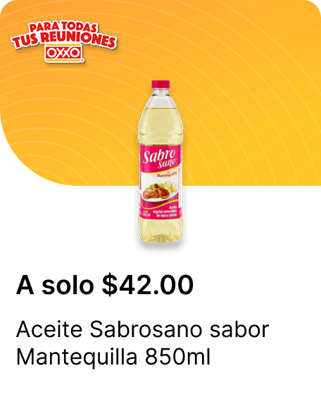 Aceite Sabrosano sabor Mantequilla 850ml