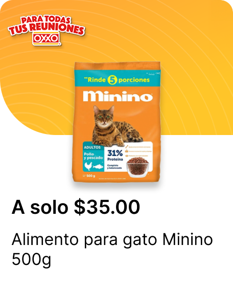 Alimento para gato Minino 500g