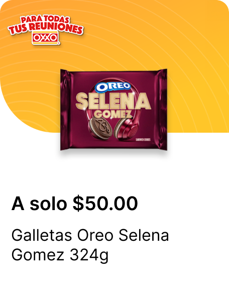 Galletas Oreo Selena Gomez 324g