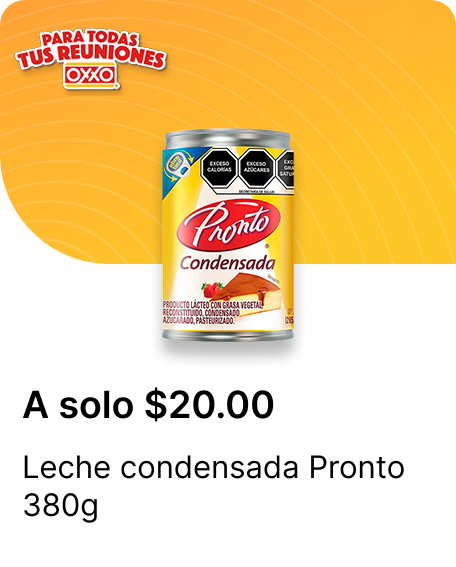Leche condensada Pronto 380g