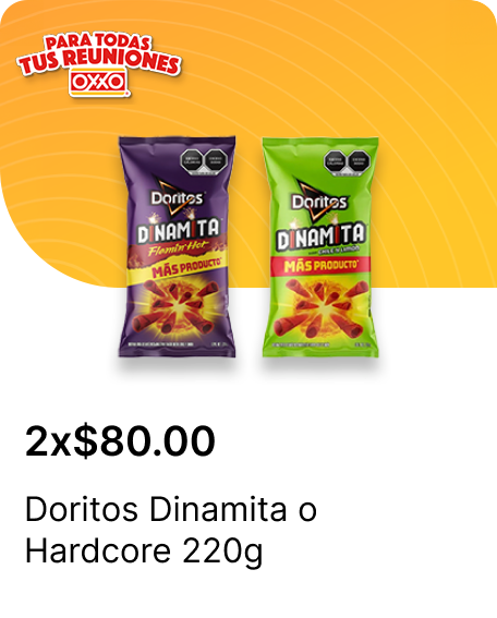 Doritos Dinamita o Hardcore 220g