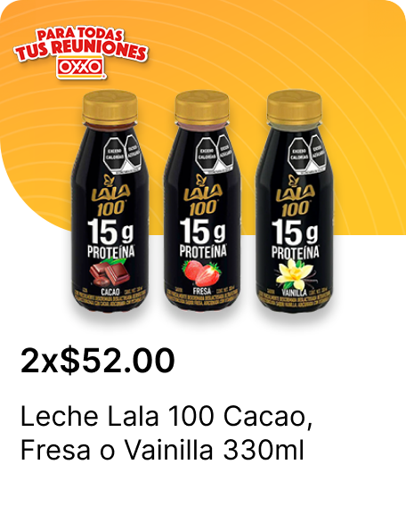 Leche Lala 100 Cacao o Fresa o Vainilla 330ml
