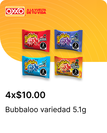 Bubbaloo variedad 5.1g