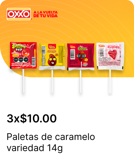 Paletas de caramelo variedad 14g