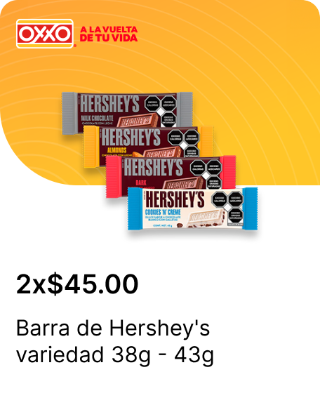 Barra de Hersheys variedad 38g  43g