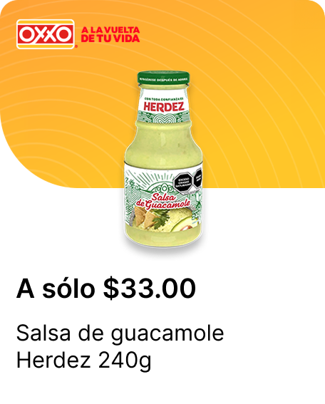 Salsa de guacamole Herdez 240g