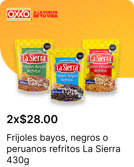 Frijoles bayos o negros o peruanos refritos La Sierra 430g
