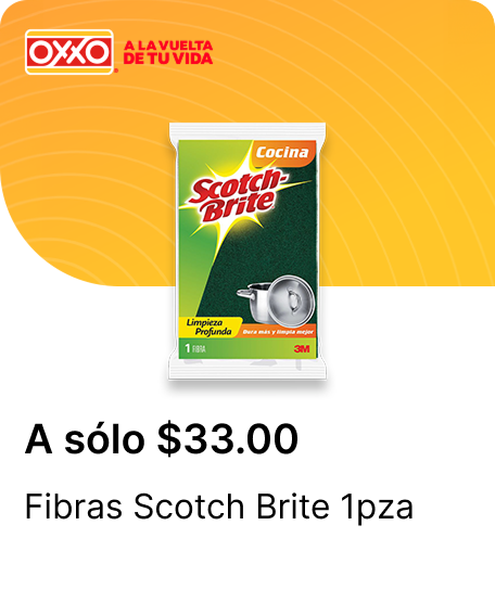Fibras Scotch Brite 1pza