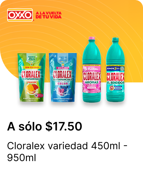 Cloralex variedad 450ml  950ml