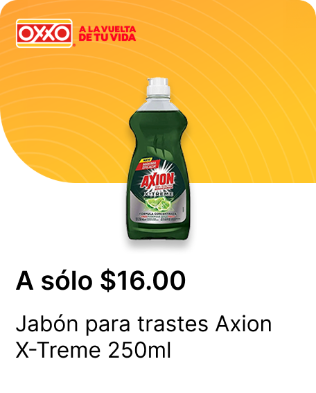 Jabon para trastes Axion XTreme 250ml