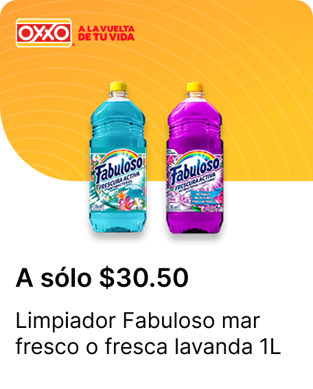 Limpiador Fabuloso mar fresco o fresca lavanda 1L