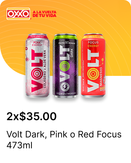 Volt Dark o Pink o Red Focus 473ml