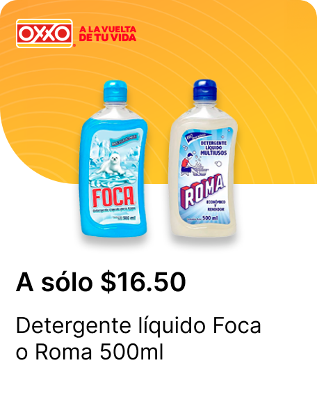 Detergente liquido Foca o Roma 500ml