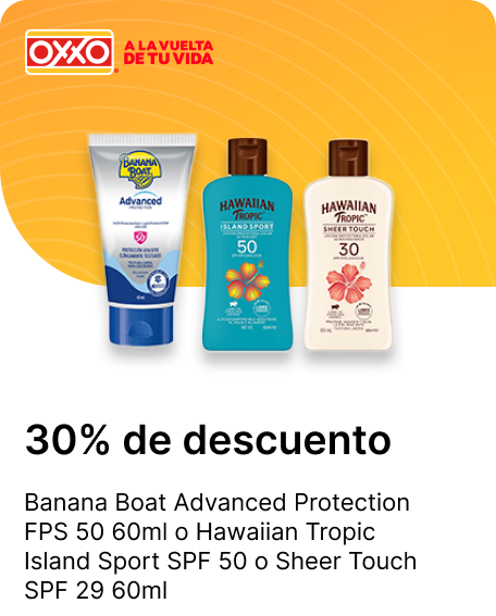 Banana Boat Advanced Protection FPS 50 60ml o Hawaiian Tropic Island Sport SPF 50 o Sheer Touch SPF 29 60ml