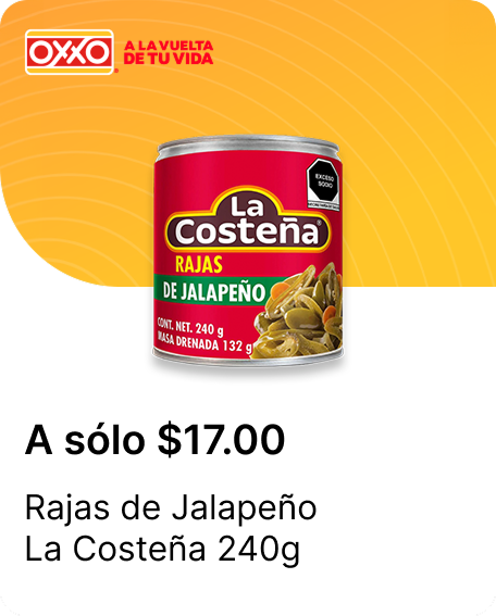 Rajas de Jalapeno La Costena 240g