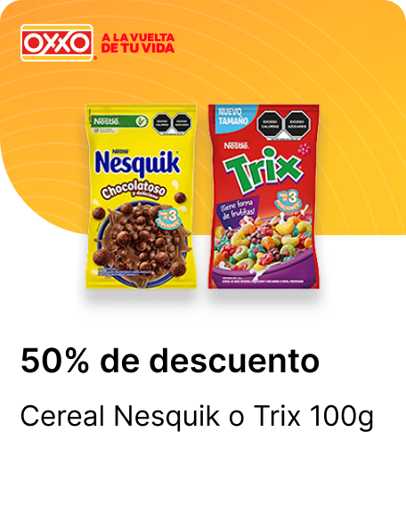 Cereal Nesquik o Trix 100g 