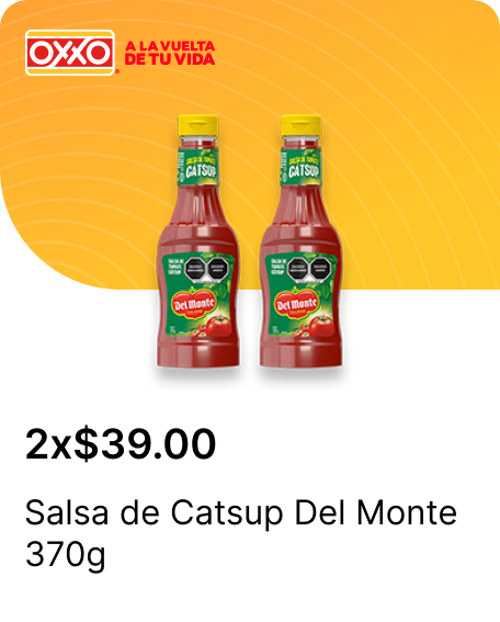 Salsa de Catsup Del Monte 370g