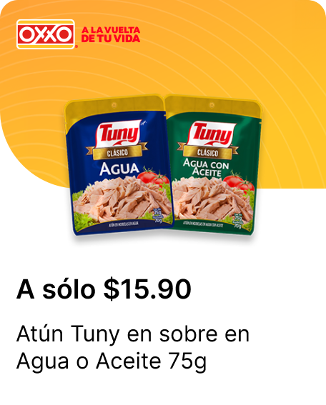 Atun Tuny en sobre en Agua o Aceite 75g