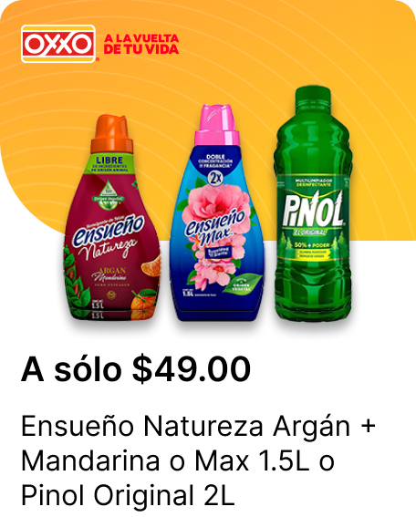 Ensueno Natureza Argan  Mandarina o Max 1.5L o Pinol Original 2L