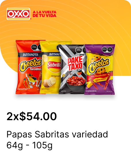 Papas Sabritas variedad 64g  105g
