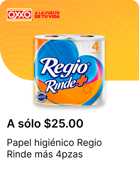 Papel higienico Regio Rinde 4pzas