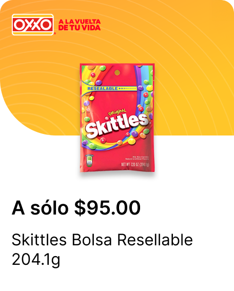 Skittles Bolsa Resellable 204.1g