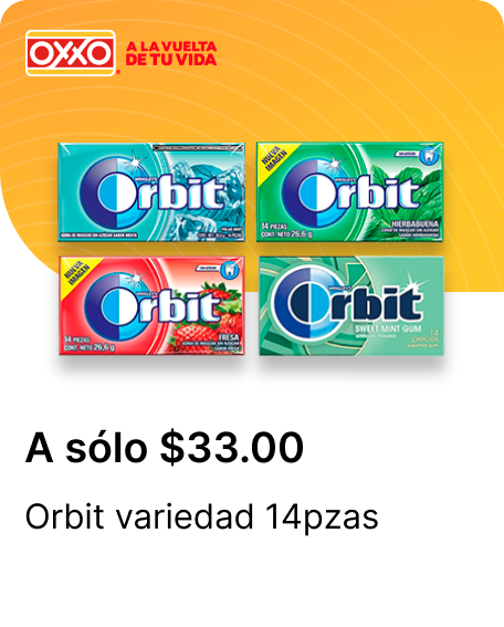 Orbit variedad 14pzas