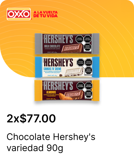 Chocolate Hersheys variedad 90g