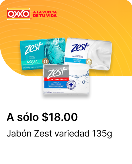 Jabon Zest variedad 135g