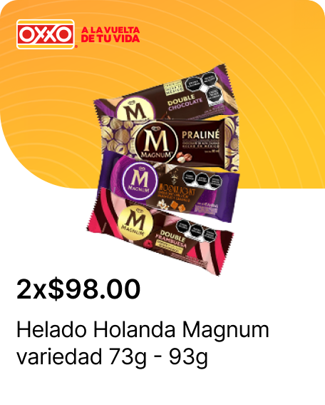 Helado Magnum variedad 90ml