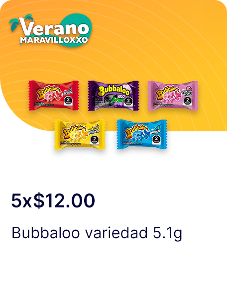 Bubbaloo variedad 5.1g 