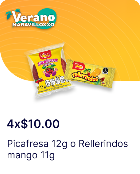 Picafresa 12g o Rellerindo mango 11g