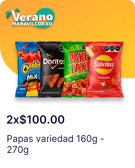 Papas variedad 160g  270g 