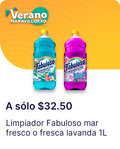 Limpiador Fabuloso mar fresco o fresca lavanda 1L