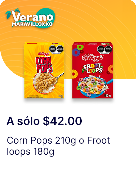 Corn Pops 210g o Froot loops 180g