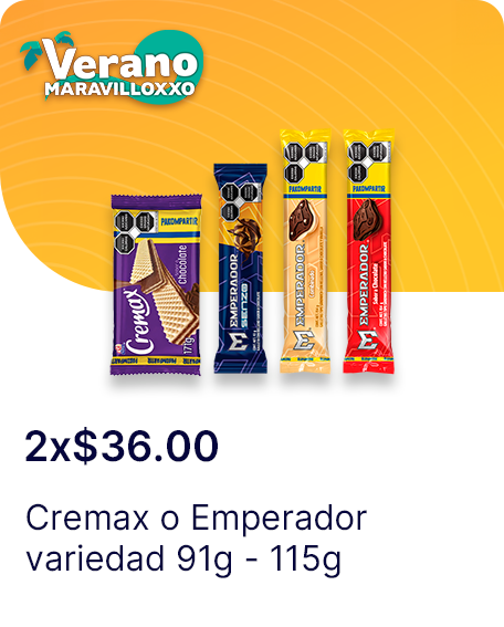 Cremax o Emperador variedad 91g  115g 